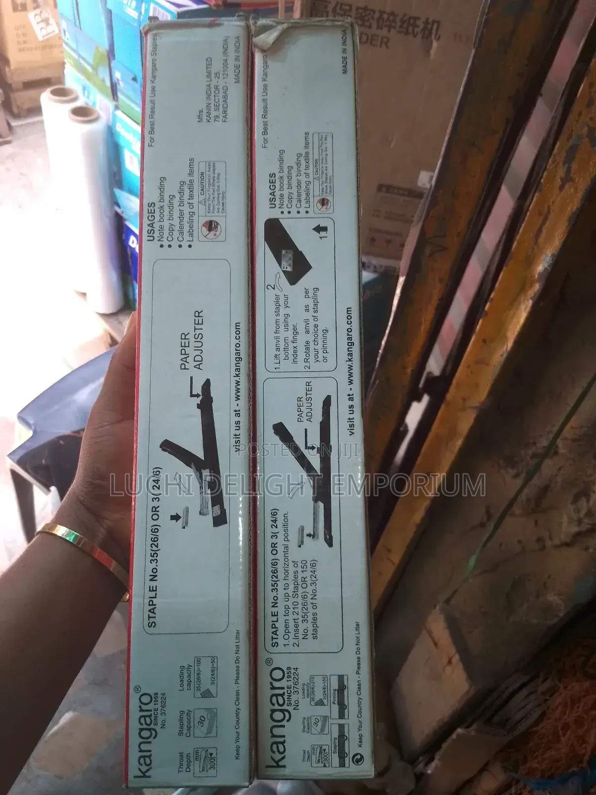 Kangaro Stapler Hd 210-Sl