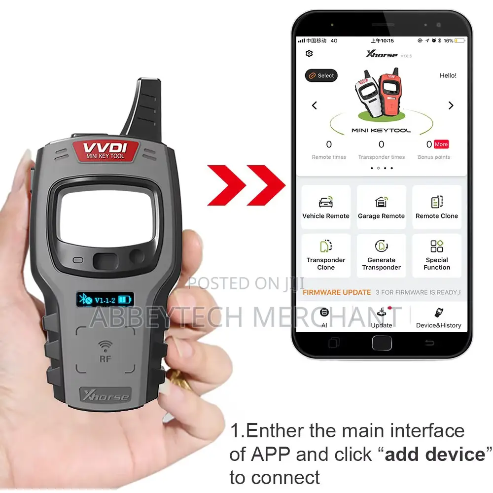 Xhorse Vvdi Mini Key Programmer Tool 96bit 48-Clone Remote