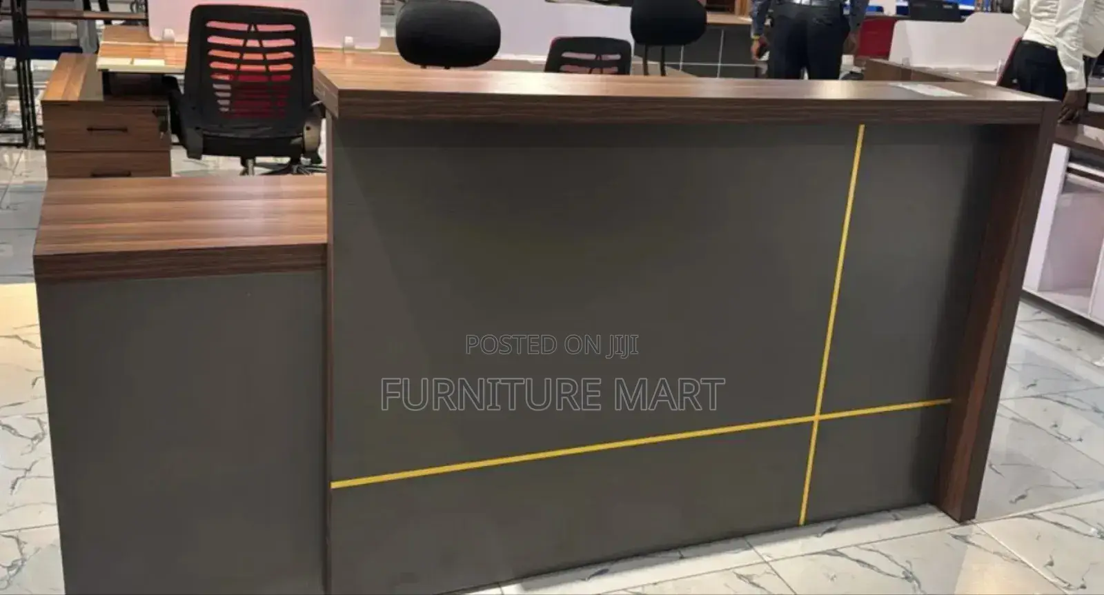 Wooden Receptionist Desks
