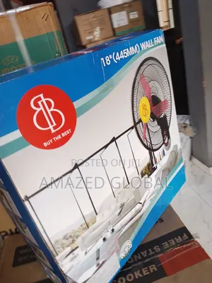 BB Quality 18" Wall Mounted Fan B-22w