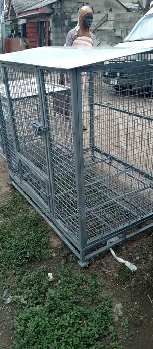 Dog Cage Fabricated in Nigeria