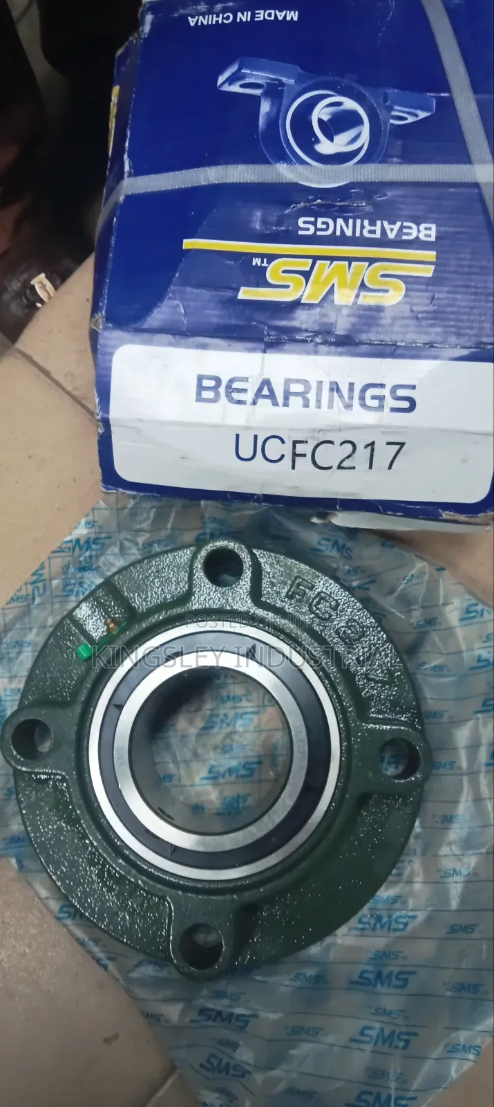 Circle Flange Bearing UCFC217 85MM