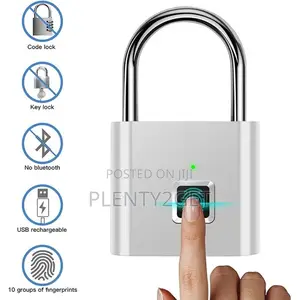 Fingerprint Padlock With Finger Print Smart Door Code Lock