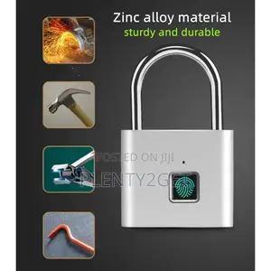 Fingerprint Padlock With Finger Print Smart Door Code Lock
