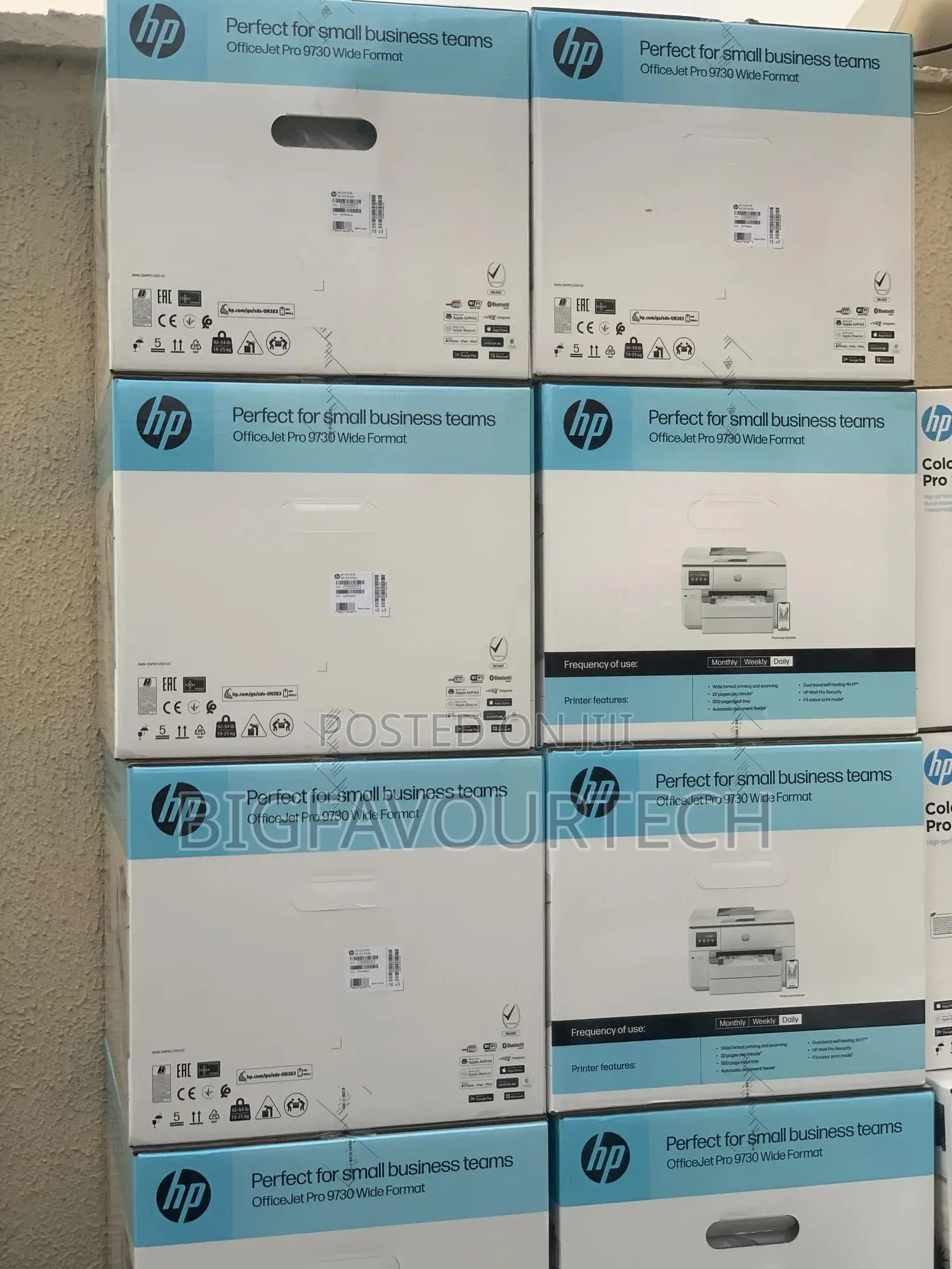 Hp Officejet Pro 9730 Wide Format All-in-One Printer 537p5c
