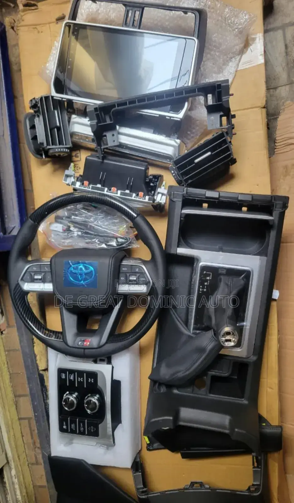 Complete Console Kit/Android for Toyota Prado