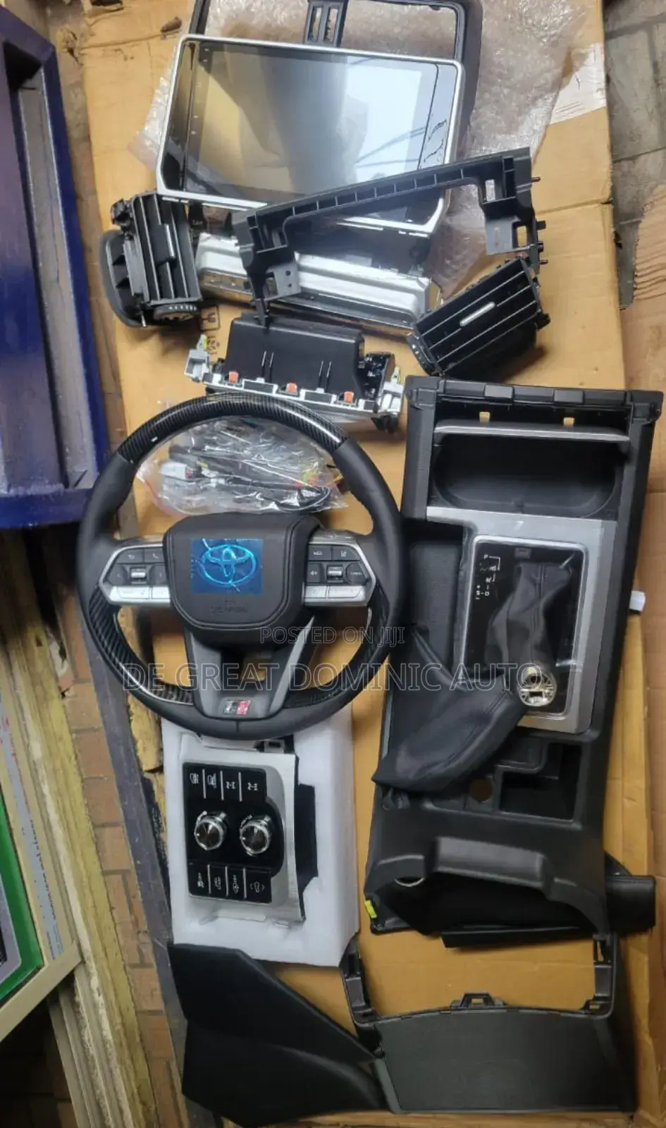 Complete Console Kit/Android for Toyota Prado