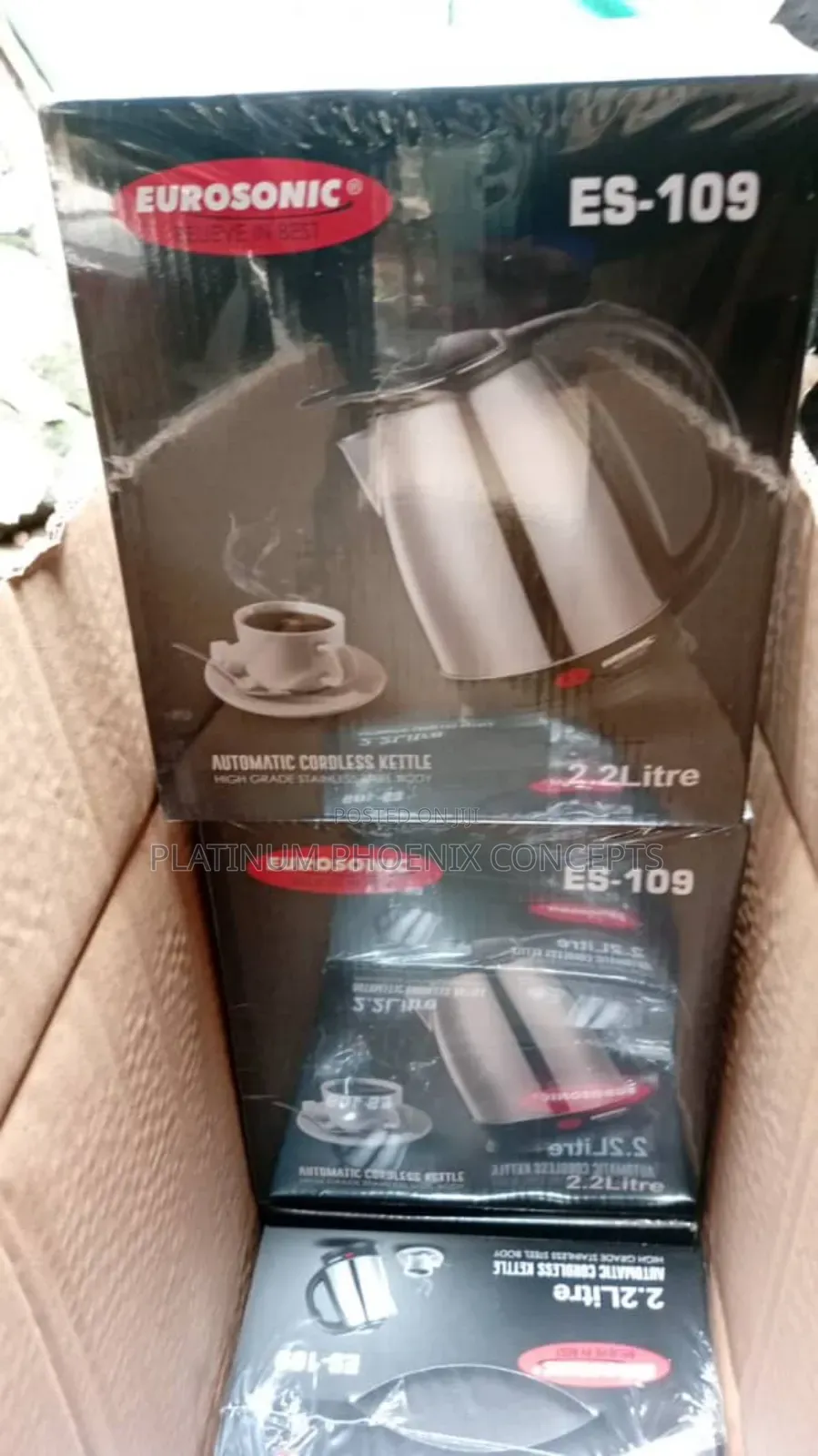 2.2L Eurosonic Electric Jug