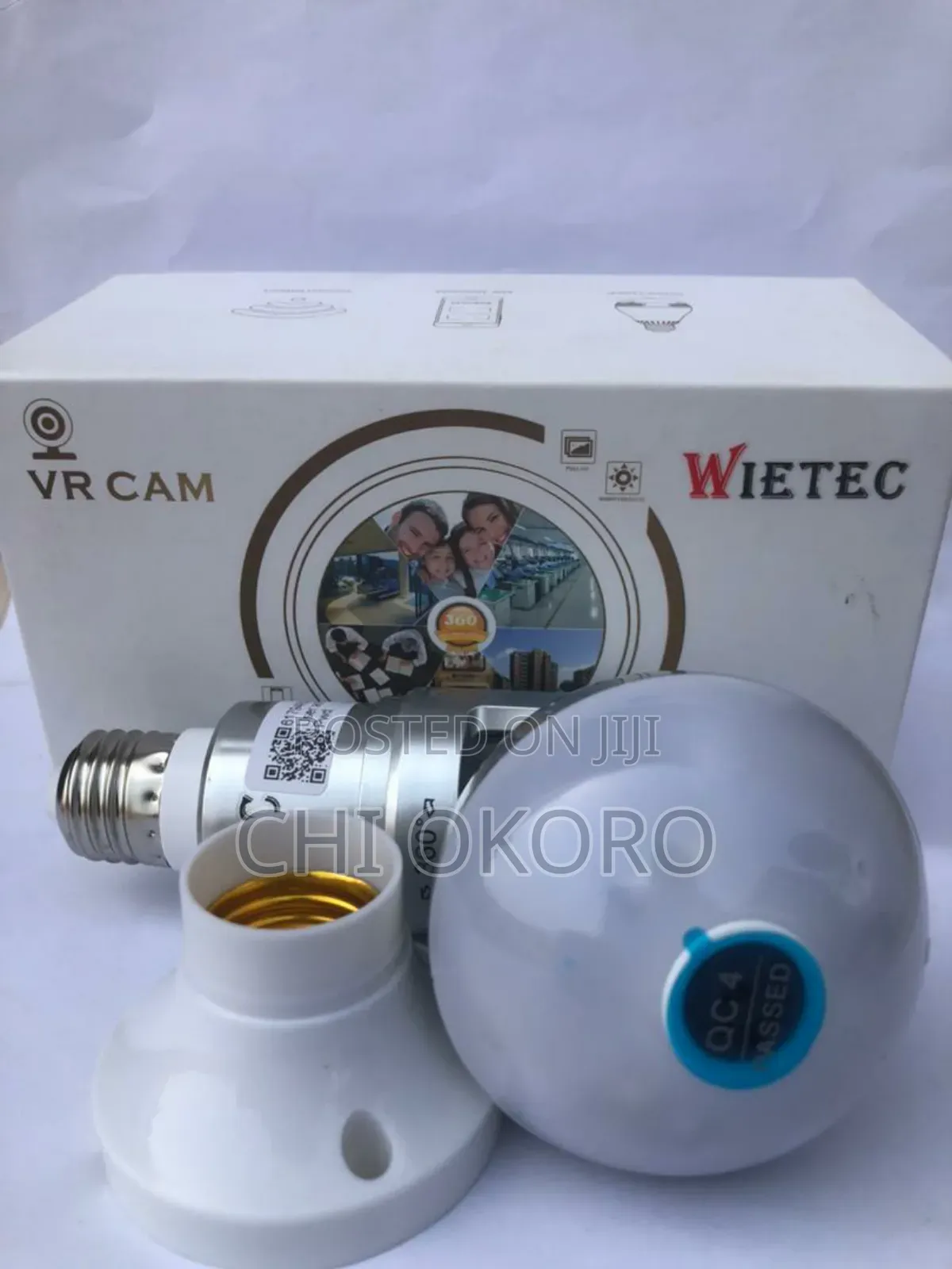 Adjustable Wifi Bulb Camera