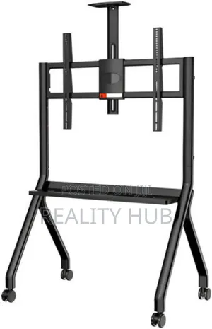 Heavy Duty Large Size Rolling Stand Mobile TV Mounts Carts