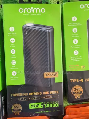 Oramio 30000mah Power Bank