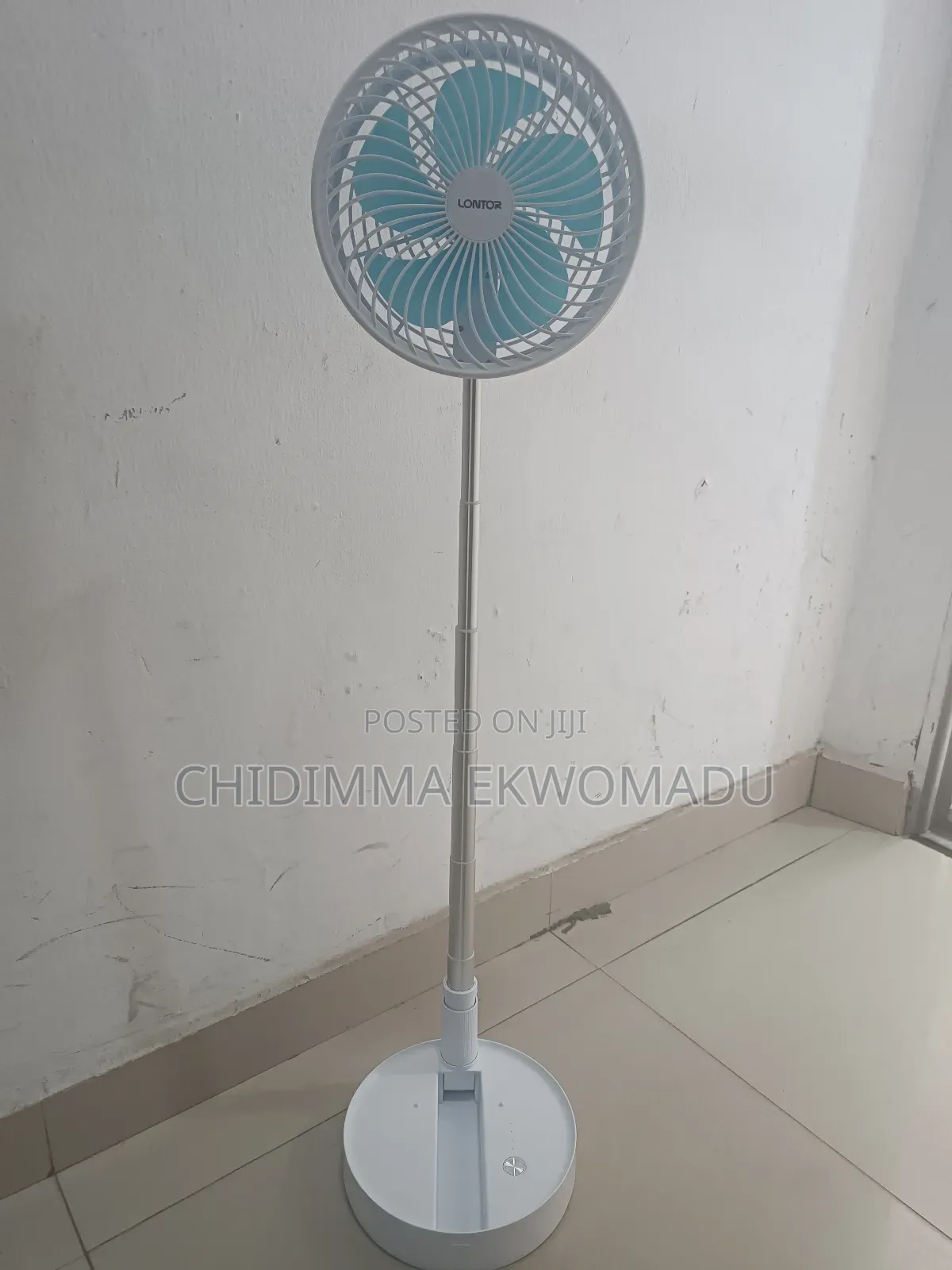 7"Lontor Rechargeable Standing/Foldable Fan CTL-Mf028-7