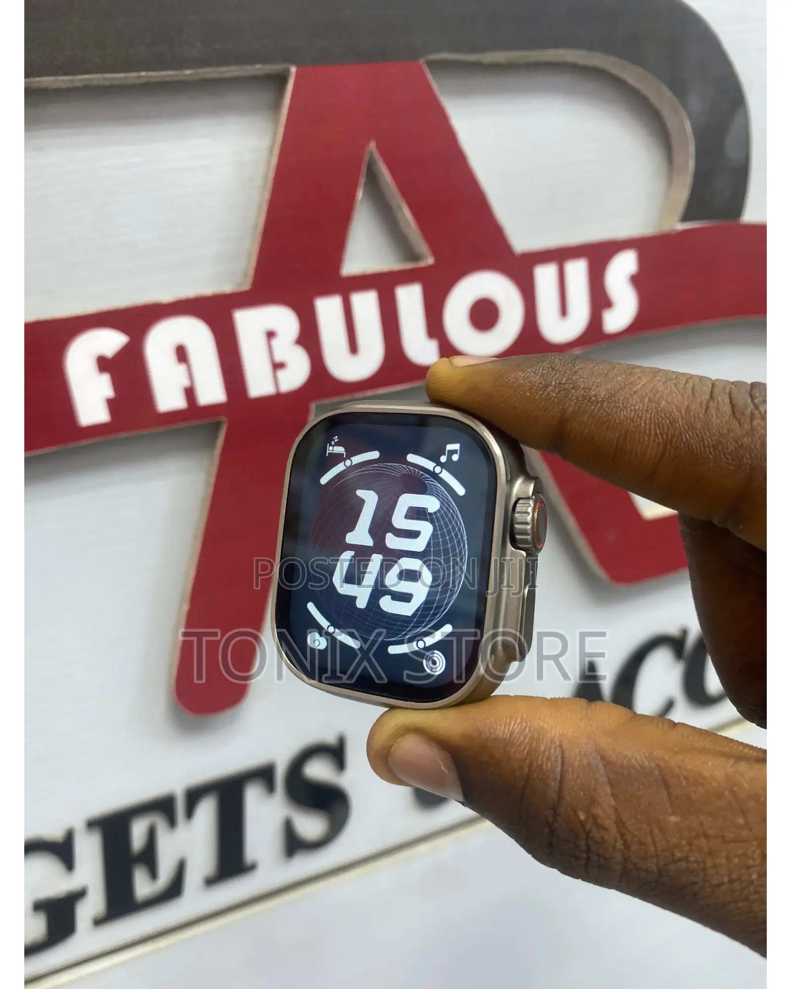 Ultra Apple Logo Smartwatch