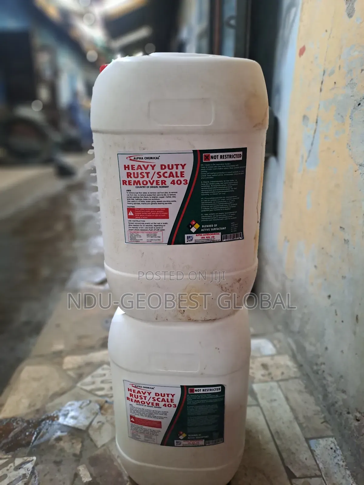 Alpha Chemical Heavy Duty Rust/Scale Remover