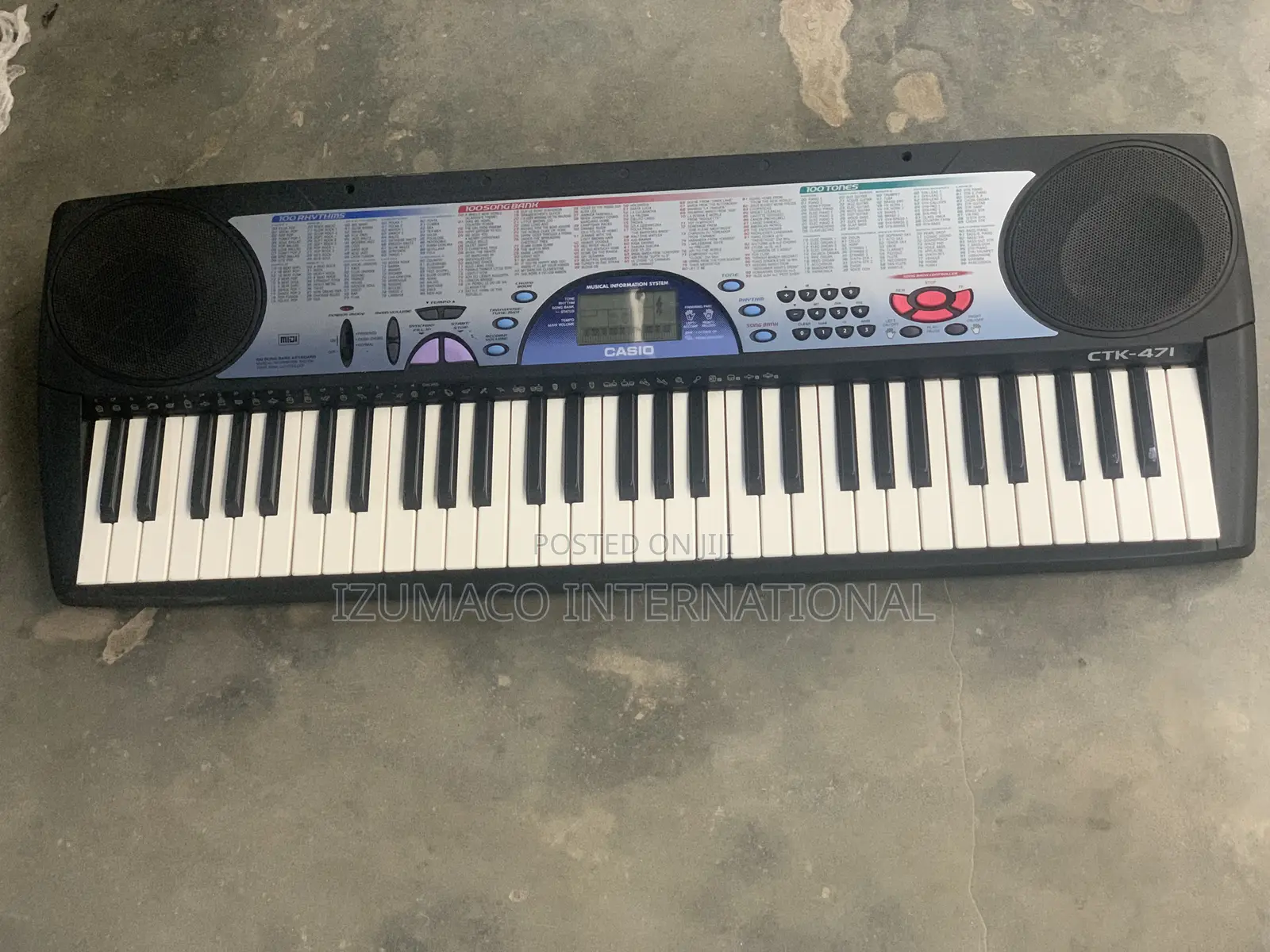 Ctk471 Durable Casio Keyboard Suitable for Learners