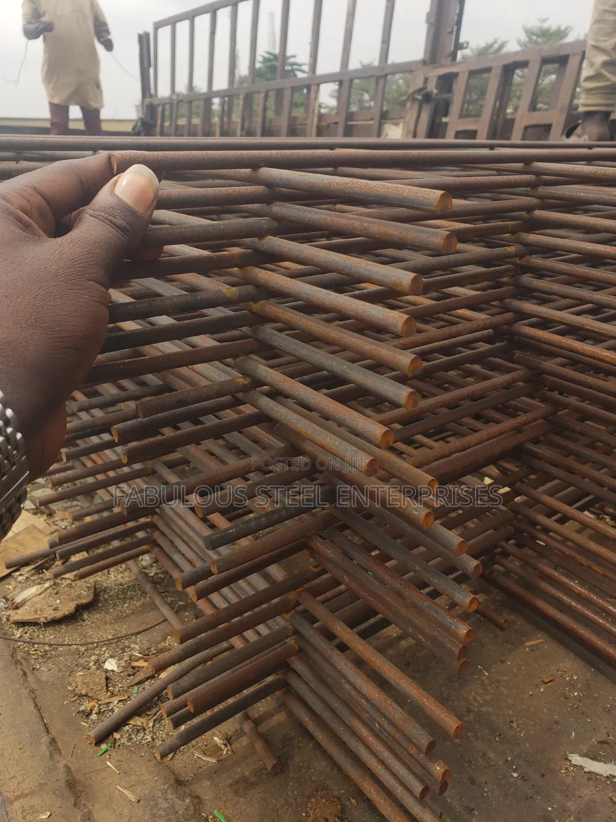BRC Wire Mesh Flate Sheet by 8mm Thickness