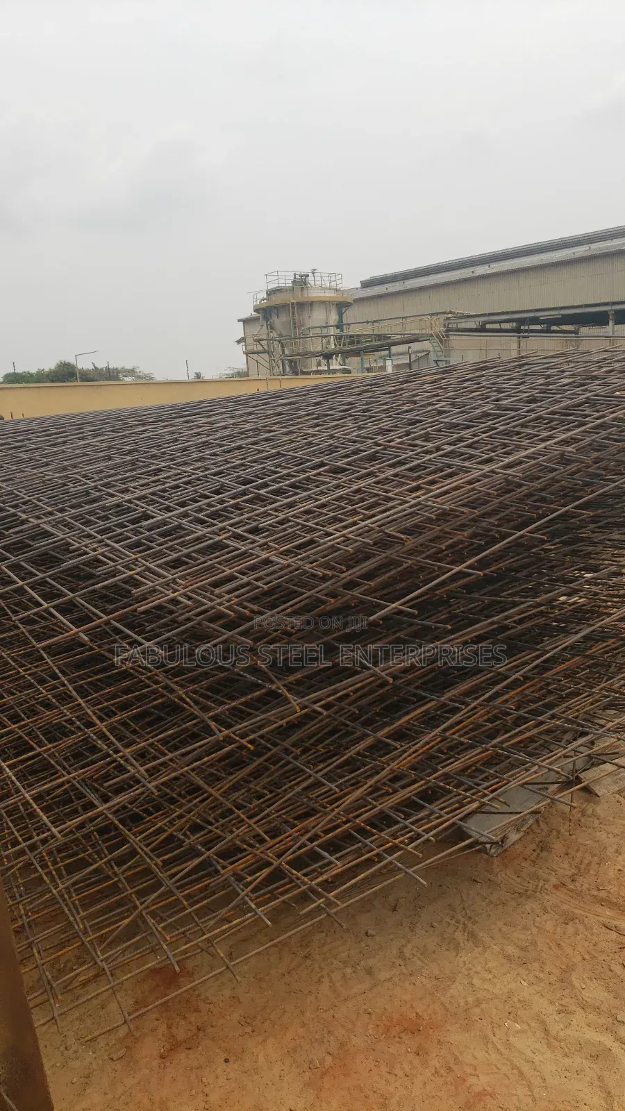 BRC Wire Mesh Flate Sheet by 8mm Thickness