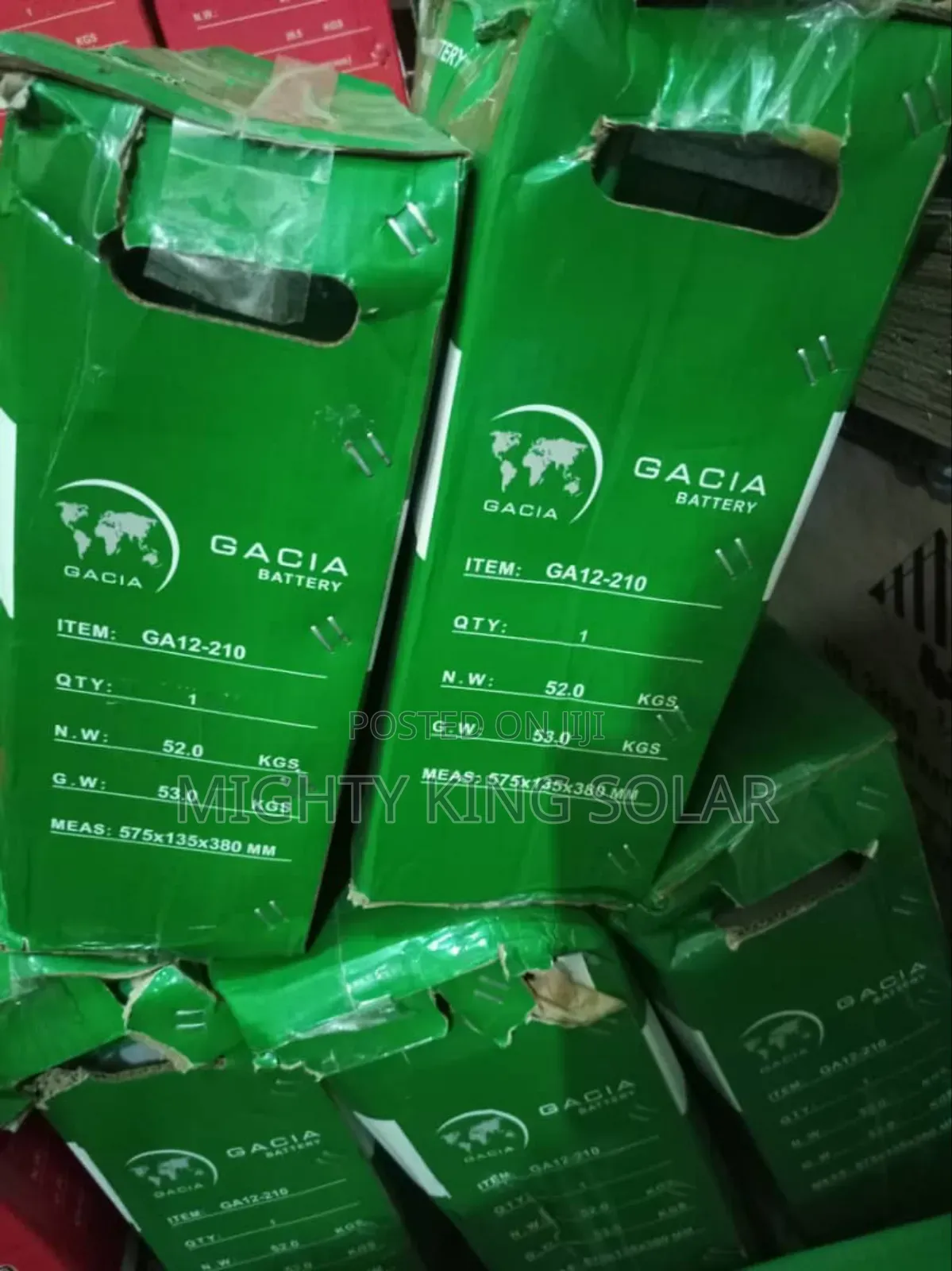 This Is 210 Ah Networking Battery