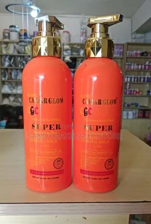 Caviar Glow Lotions( Orange and Black)