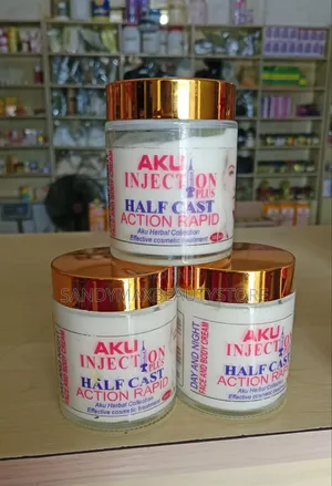 Aku Injection Halfcast Face and Body Cream