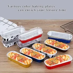 Aluminium Foil Tray 150mmx47mm 200ml 500pce