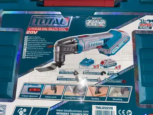 Total TMLI20228 Oscillating Tool Li-Ion Multi Tool Cordless
