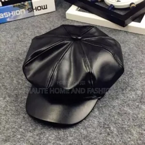 Unisex Captain Leather Cap