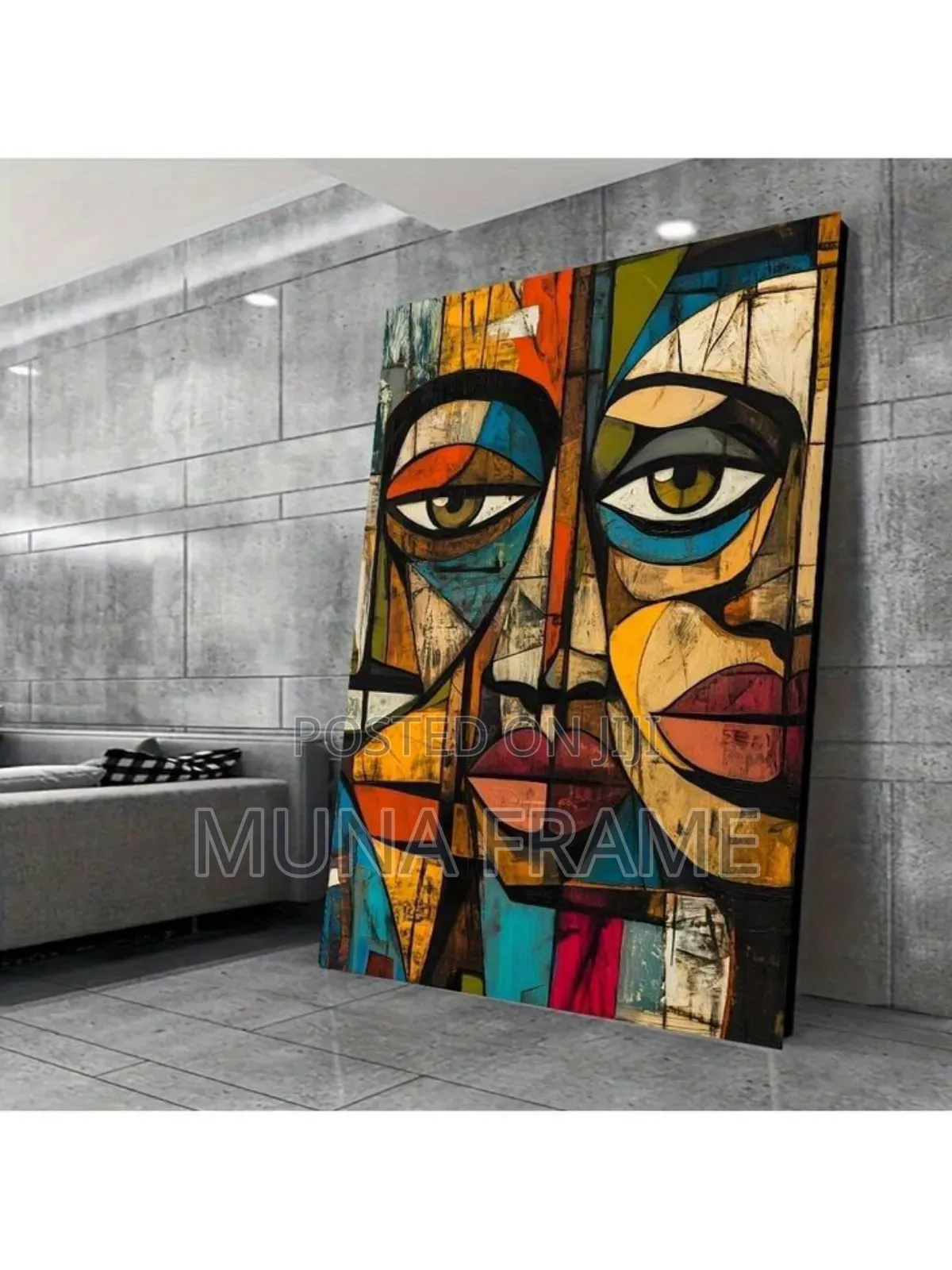 Abstract Hd Wall Artwork Printed on Canvas
