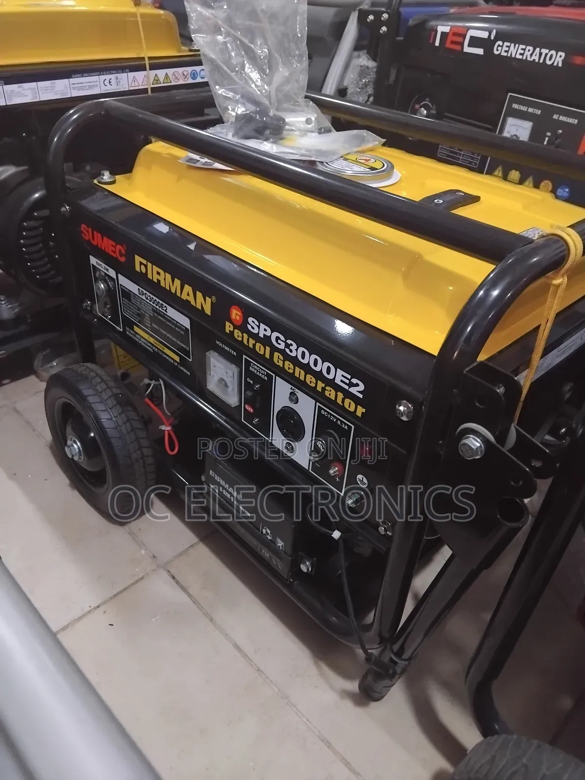 Sumec Firman Spg3000e2 Generator 3.5kva