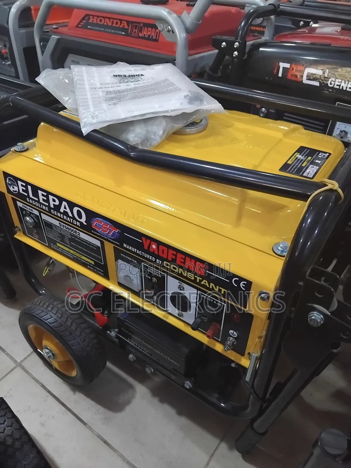 Elepaq Generator Sv6800e2 4.5kva
