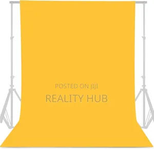 Yellow Backdrop for Photoshoot Background 5by 15