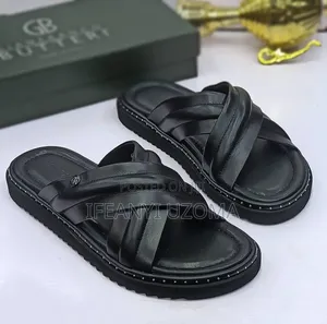 Classic Leather Luxury Slippers