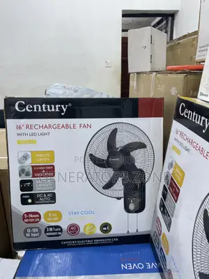 Photo - Customizable Settings Century 16" Recheargeable Fan