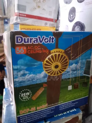 Duravolts AC/DC Ceiling Fan