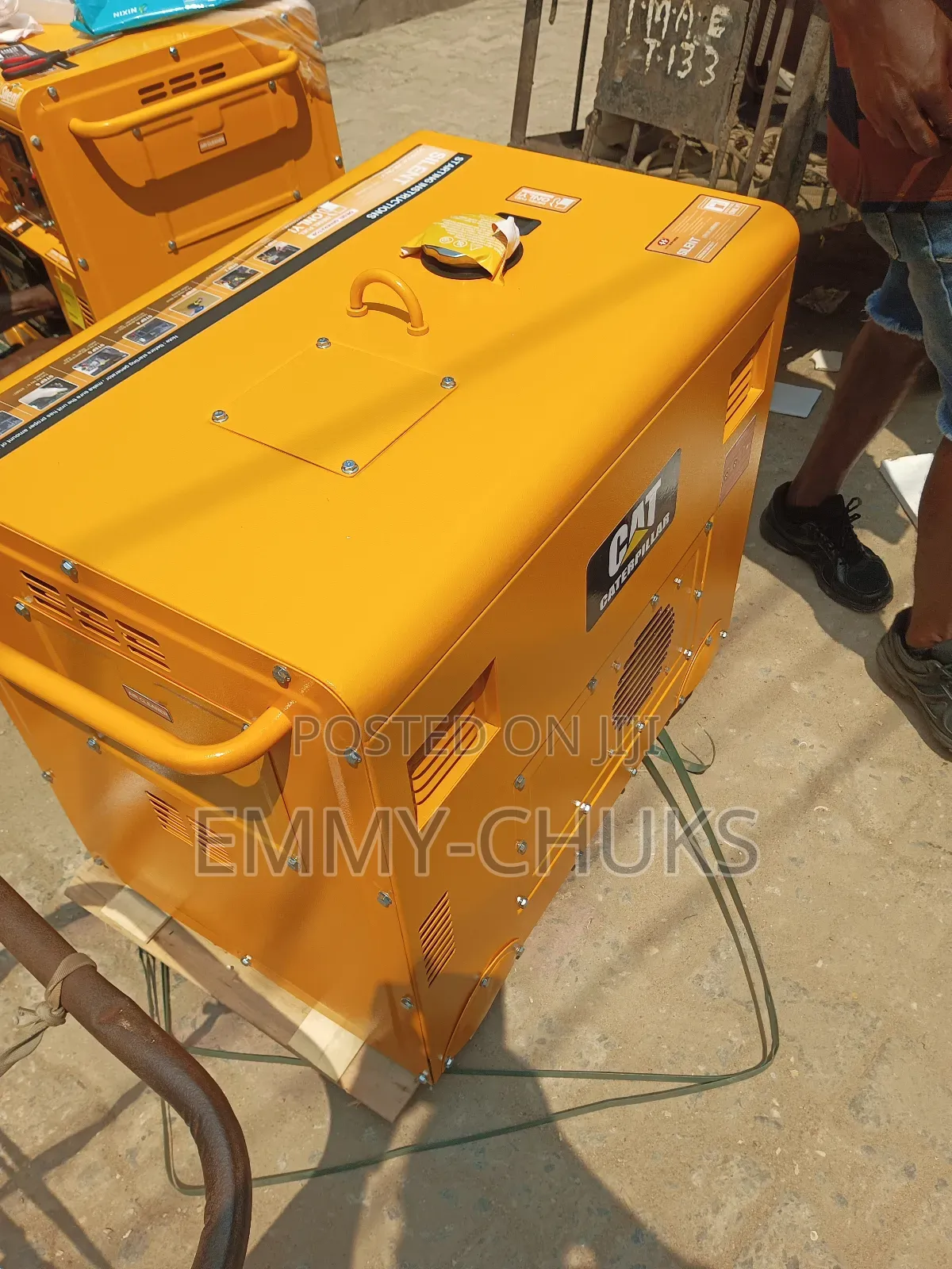 Original Cat Diesel Sound Proof Generator