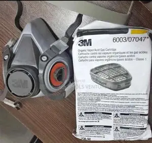 3M 6200/07205 Dust Paint Respirator Filter Spraysmoke Gas
