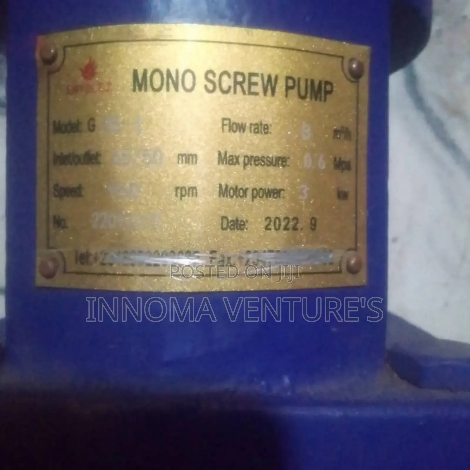 Mono Screw Pump