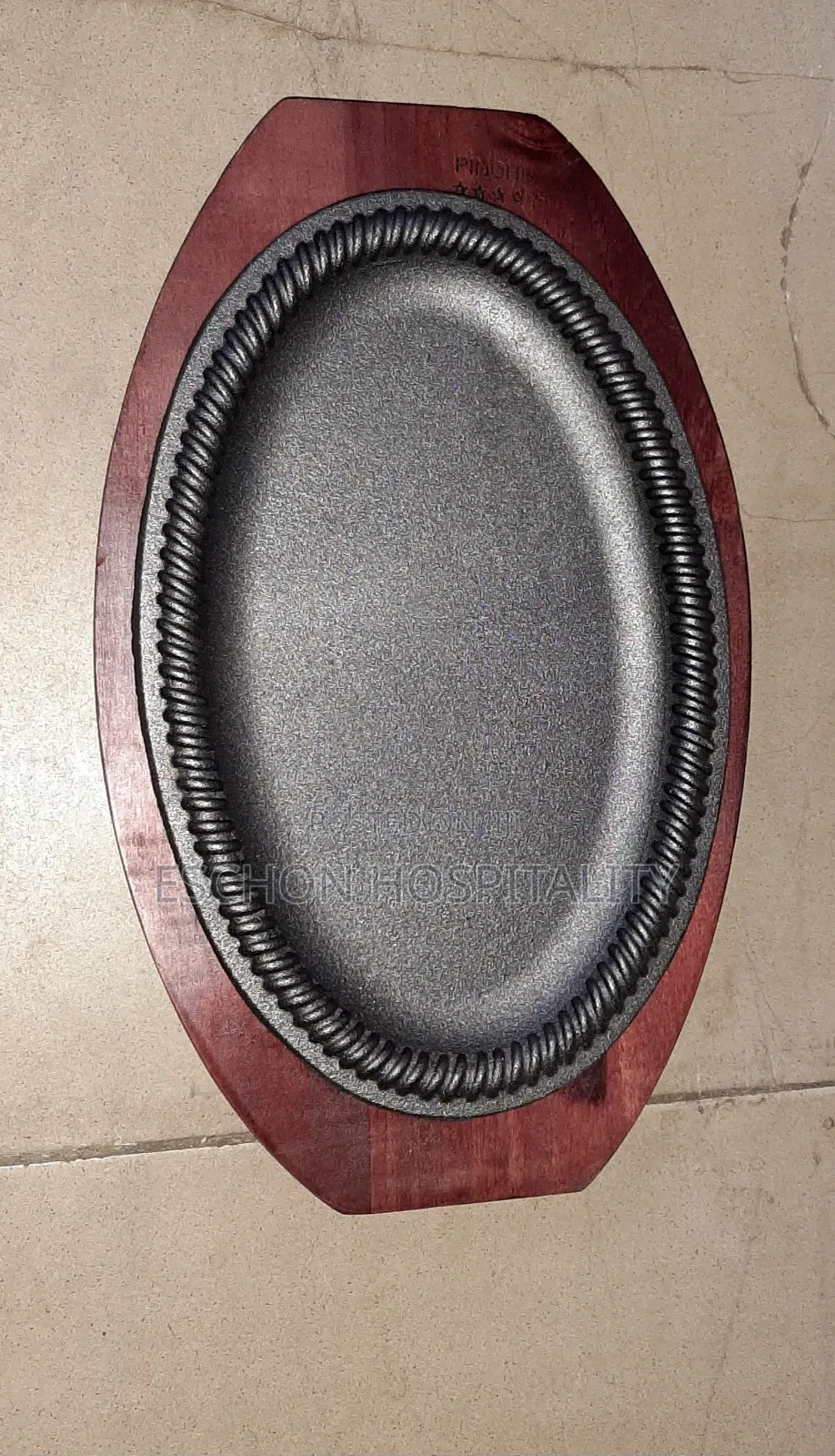 Chinese Sizzling Cast Iron Hot Plate