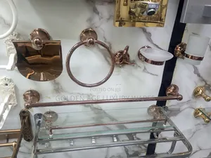 Rose Gold Bathroom Accessories