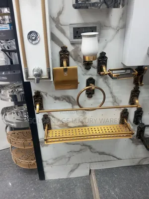 Royal Gold Bathroom Accessories
