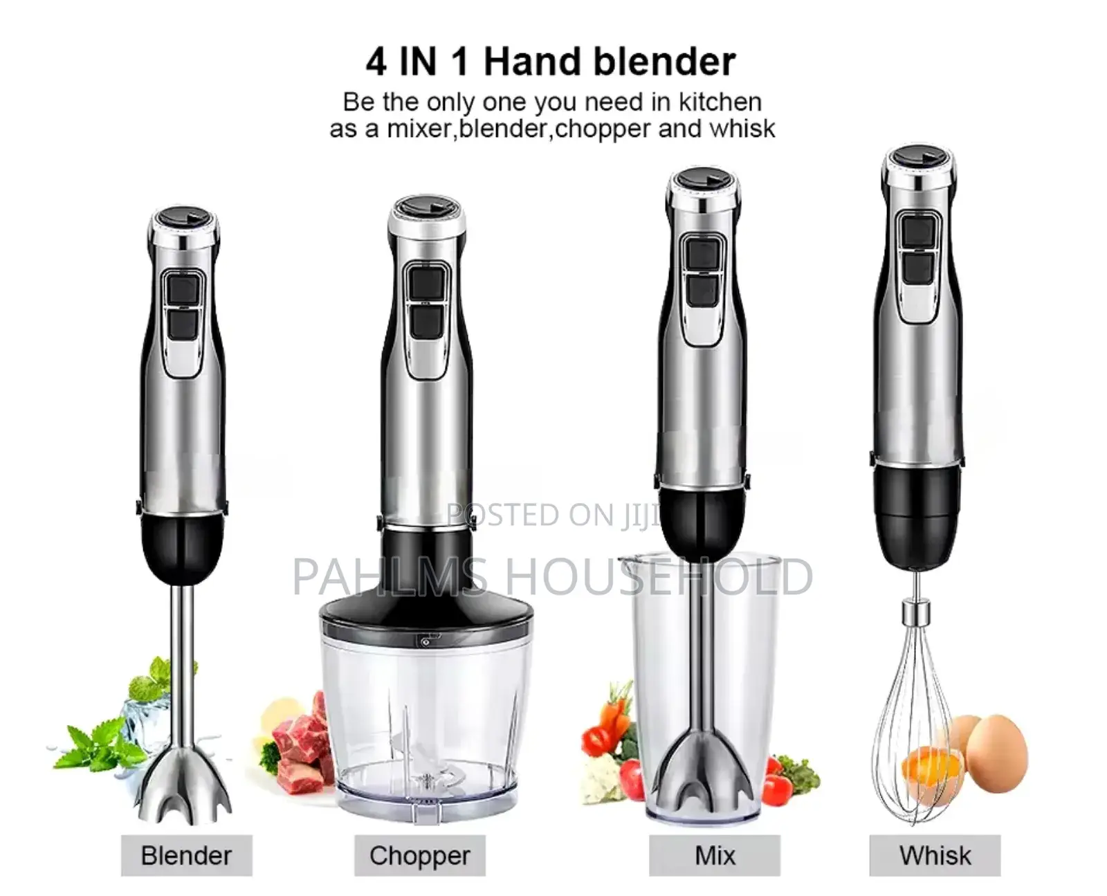 Avinas 4in1 Hand Blender -1000w