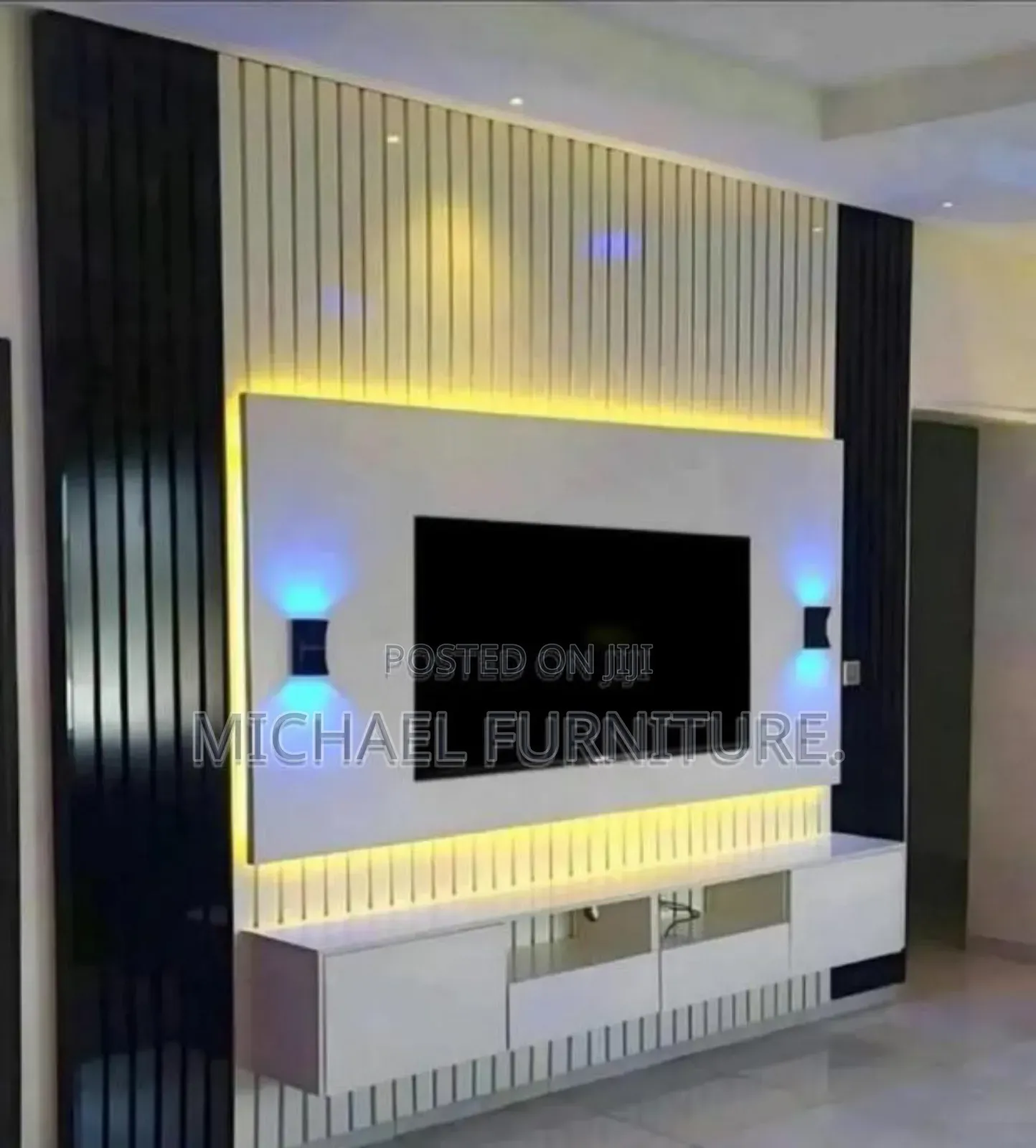 Expertly Crafted 8 By 8 TV Console