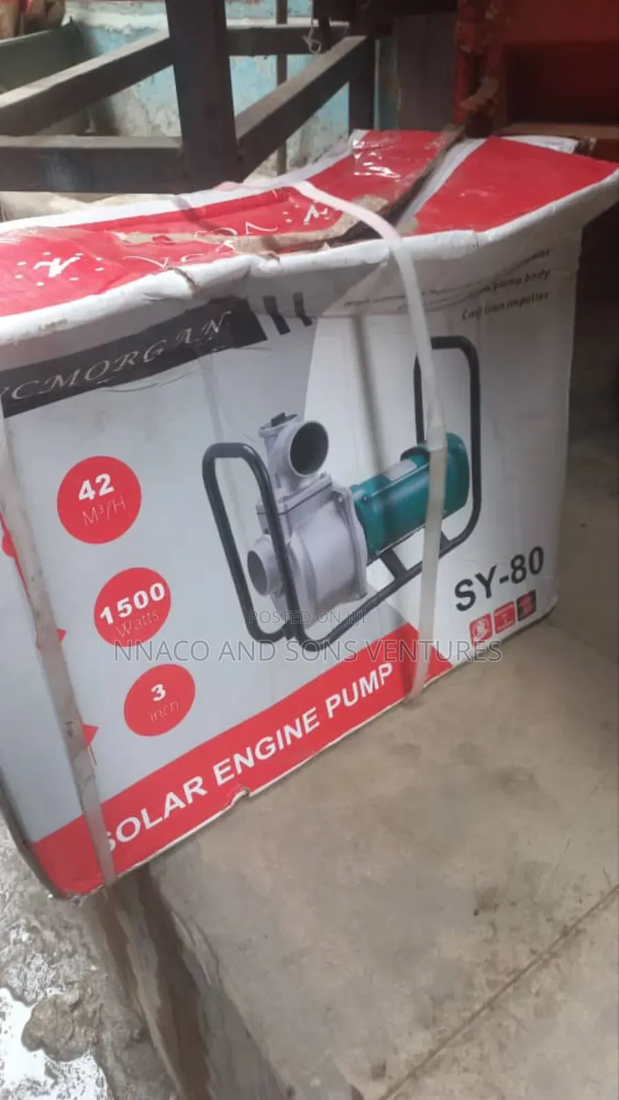 Original 2hp Industrial Solar Pump