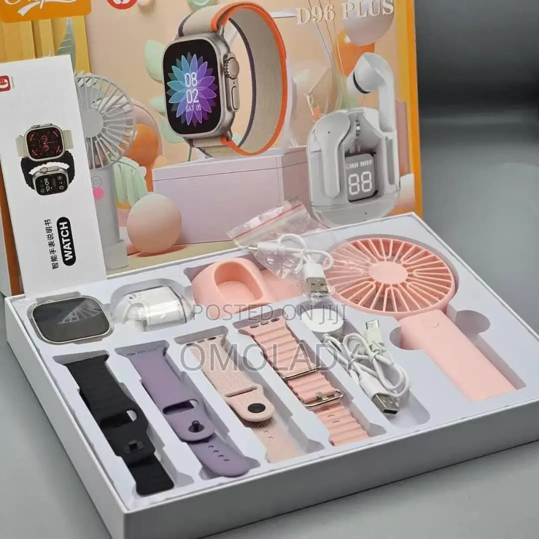 D96 PLUS 10 in 1 Ultra Suit Smartwatch for Ios/Android