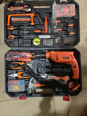 Electric Tools Box With Electric Drilling Machine