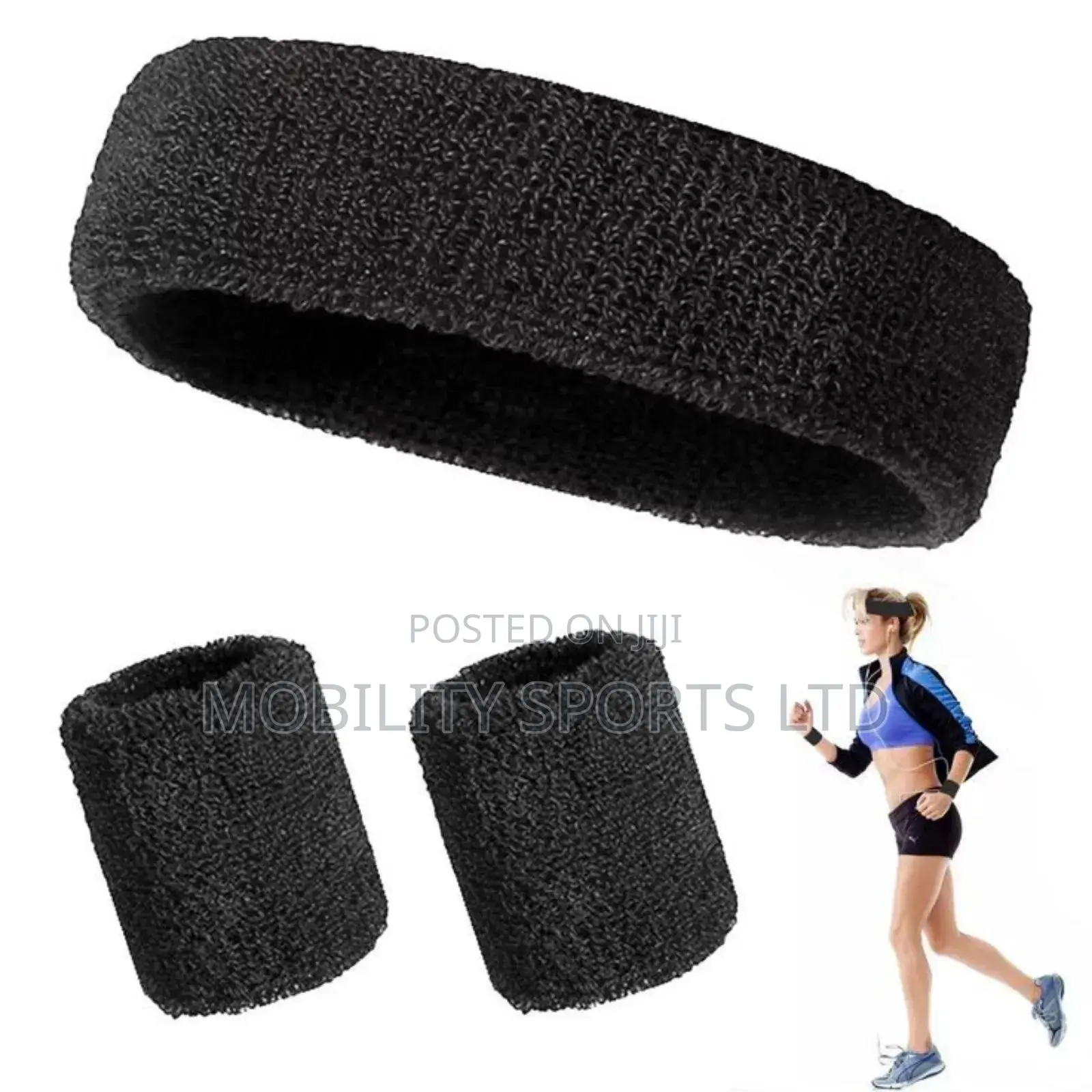Head Band With Hand Band