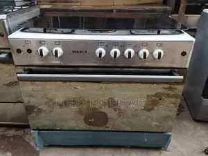 Maxi Six(6) Burner Gas Cooker With Hotplates,Oven and Grill