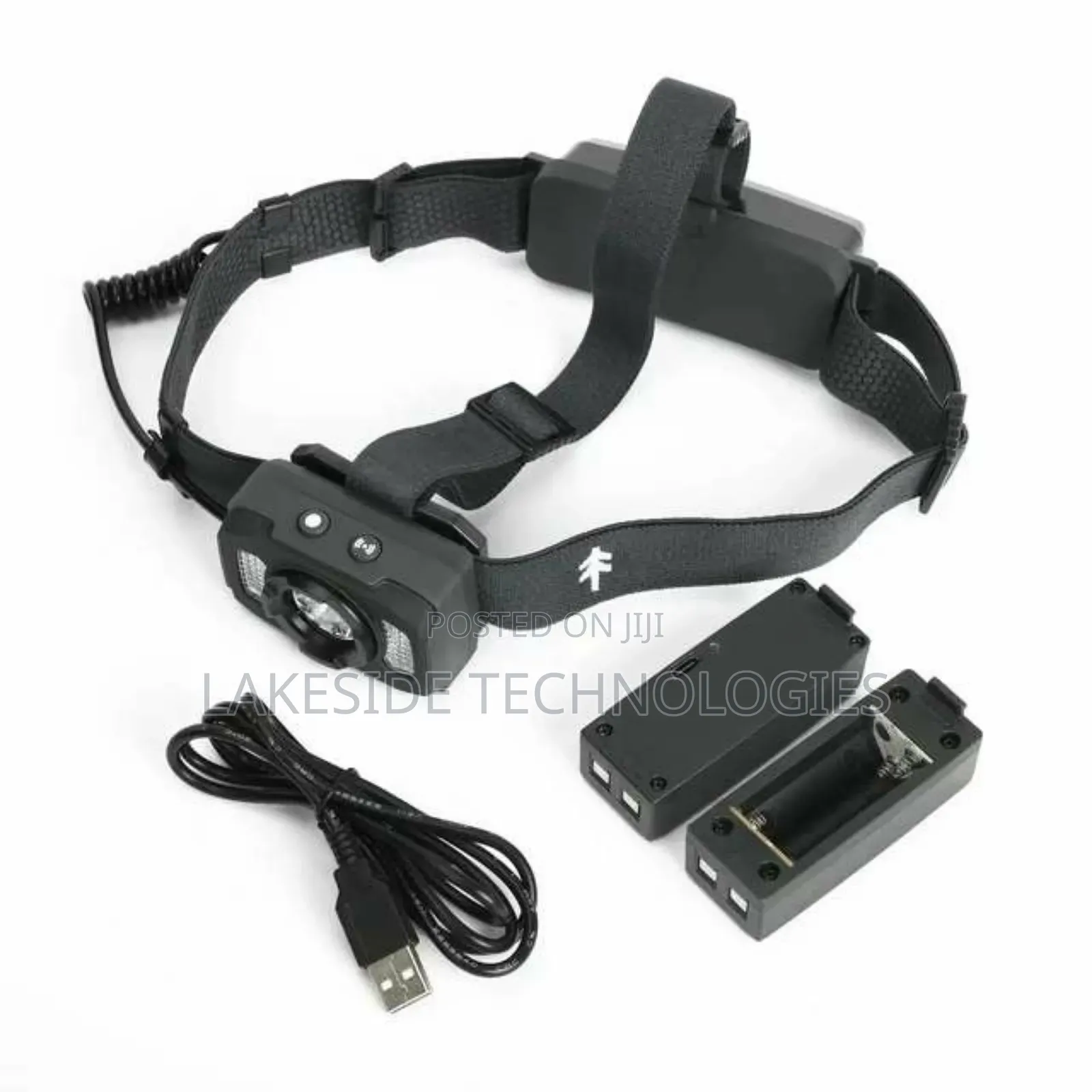 Swiss Tech Motion Activated Rechargeable Led Headlamp
