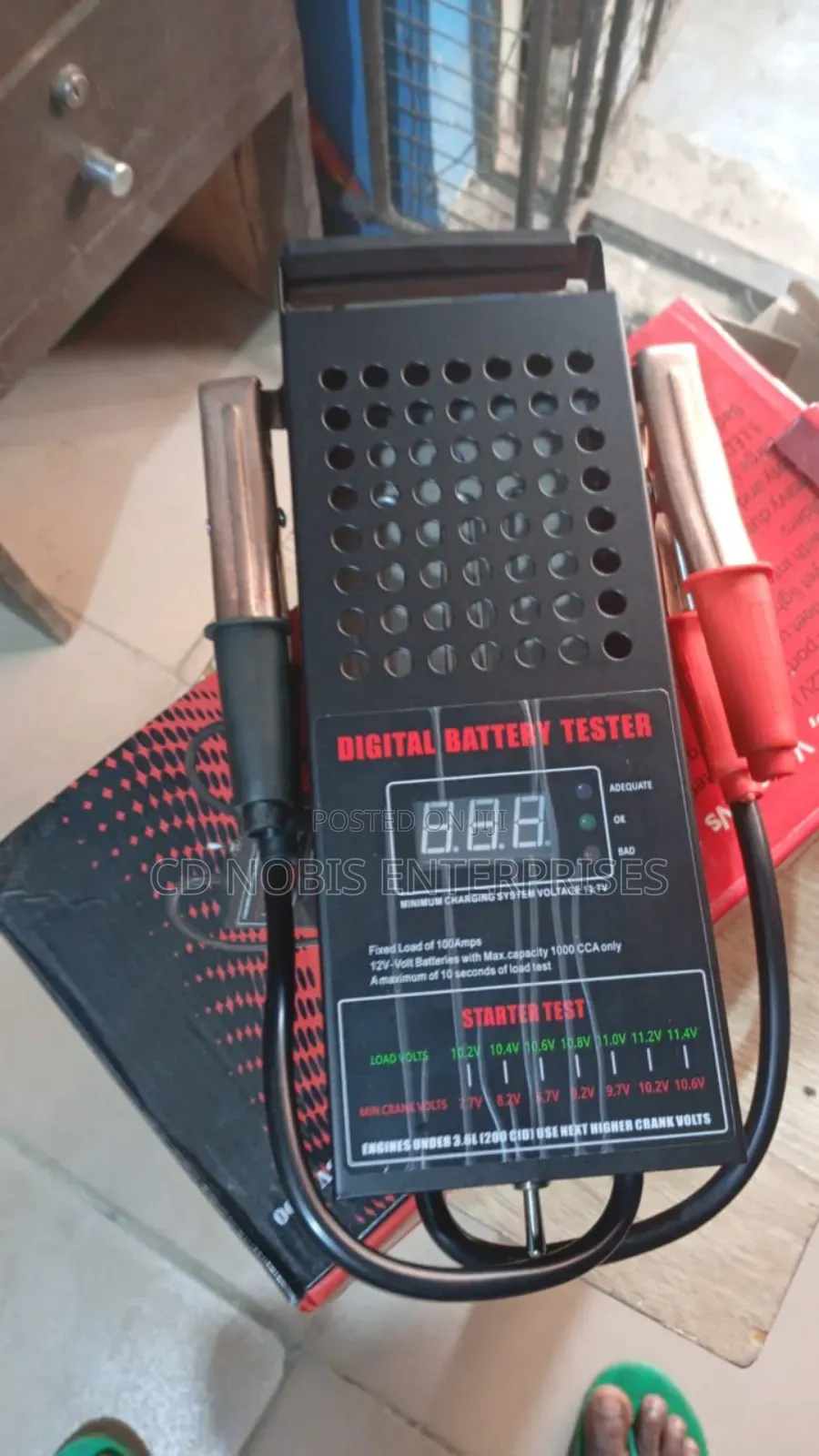 Digital Battery Tester