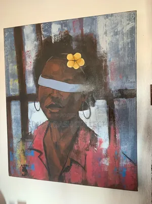 Photo - Halcyon Days Acrylic Charcoal on Canvas Painting Art Work